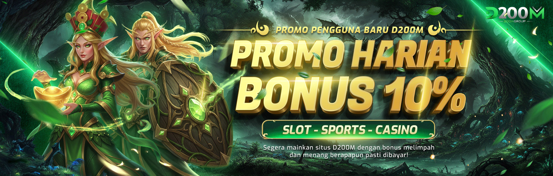 PROMO BONUS DAILY 10%