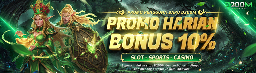 PROMO BONUS DAILY 10%
